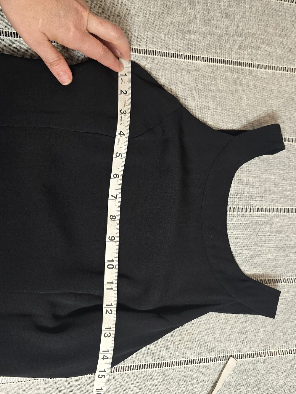 Jill Stuart Black Maxi Gown Dress Size 4 Cutout Back with Bow Detail Formal - Picture 12 of 14